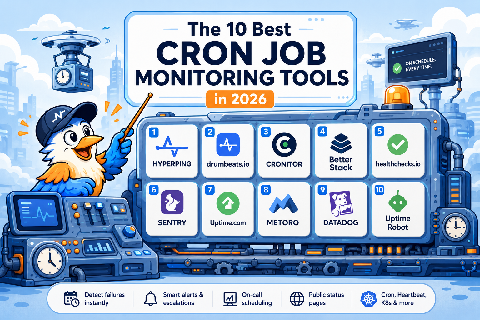 The 10 Best Cron Job Monitoring Tools in 2026